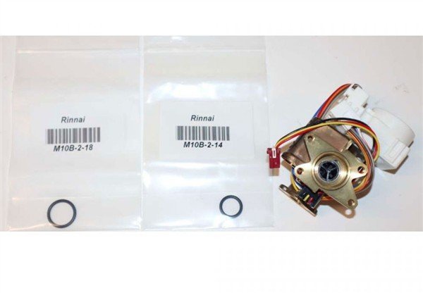 Rinnai OEM 104000163 Water Flow Servo and Sensor Kit For V53I, R75LSi/e VB Water Heater Compatible with Rinnai Tankless & Heaters