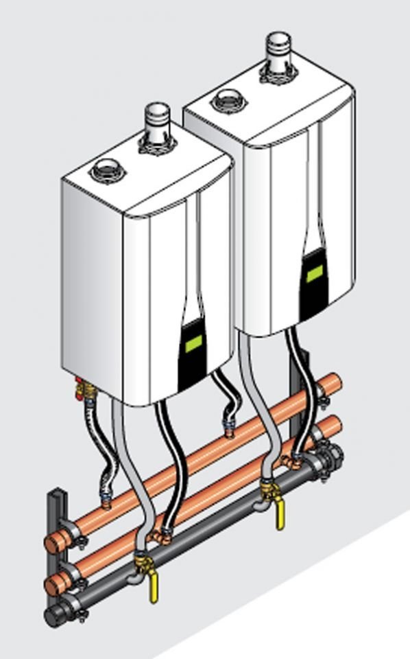 Navien OEM 30019040A Ready-Link Manifold for NPE-A/S