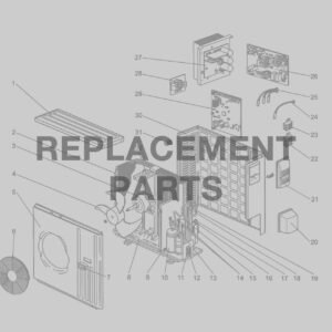 Rinnai OEM 104000054 Fan Motor Kit Compatible with Rinnai Tankless & Heaters